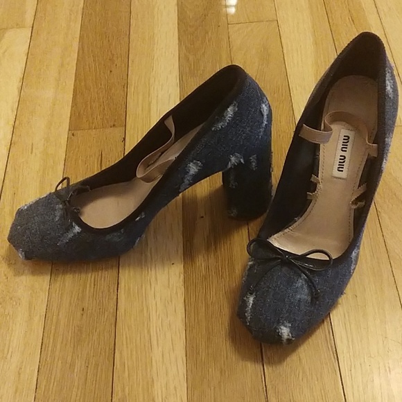 Miu Miu Shoes - I'm selling this trendy pair of Miu Miu pumps.